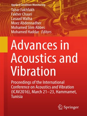 cover image of Advances in Acoustics and Vibration